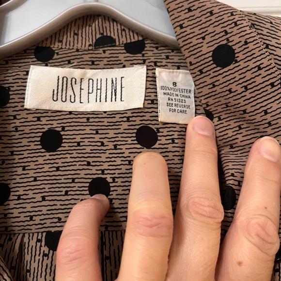 Josephine button down shirt with poco dots - Picture 2 of 3